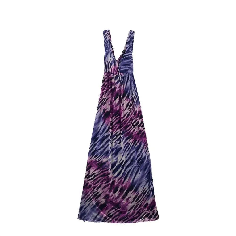 BCX Women's XS Crisscross Back Maxi Dress